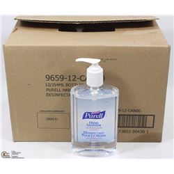 CASE OF 12 NEW PURELL HAND SANITIZER