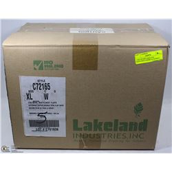CASE OF NEW LAKELAND DISPOSABLE CHEMICAL HAZMAT