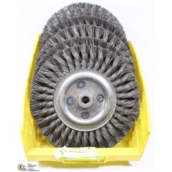 LOT OF 8 ABRASIVE WHEELS