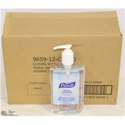 CASE OF 12 NEW PURELL HAND SANITIZER