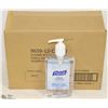 Image 1 : CASE OF 12 NEW PURELL HAND SANITIZER