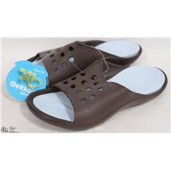 NEW GEKKOS SANDALS SIZE 7/8