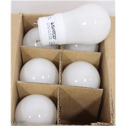 CASE OF SATCO 120V-GU24 11W , A19-2700K LAMPS