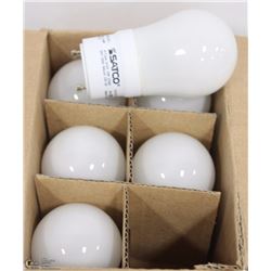 CASE OF SATCO 120V-GU24 11W , A19-2700K LAMPS