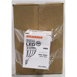 LOT OF 6 PAR 30 INDOOR/OUTDOOR LED HD LIGHTBULBS