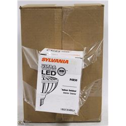 LOT OF 6 PAR 30 INDOOR/OUTDOOR LED HD LIGHTBULBS