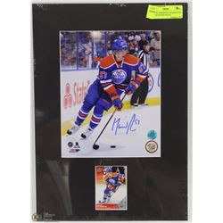 MATTED EDMONTON OILERSDAVID PERRON SIGNED PHOTO