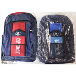 TWO NEW BACKPACKS