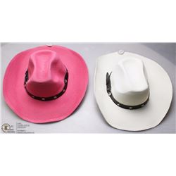 TWO NEW COWBOY HATS