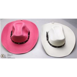 TWO NEW COWBOY HATS