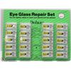 Image 1 : 20 NEW EYE GLASS REPAIR SETS