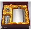 Image 1 : STAINLESS STEEL 7OZ FLASK SET