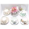 Image 1 : LOT OF ASST CUPS & SAUCERS INCL ROYAL ALBERT,