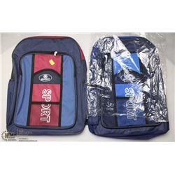 TWO NEW BACKPACKS