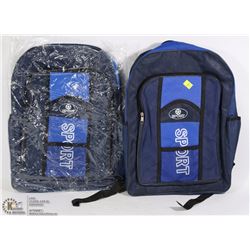 TWO NEW BACKPACKS