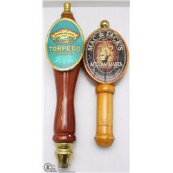LOT OF 2 DRAFT BEER TAPS TORPEDO EXTRA IPA & MAC