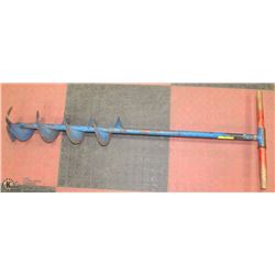 VINTAGE EARTH AUGER (FENCE POST)