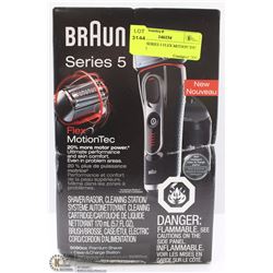BRAUN SERIES 5 FLEX MOTION TEC SHAVER