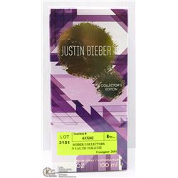 JUSTIN BIEBER COLLECTORS EDITION EAU DE TOILETTE