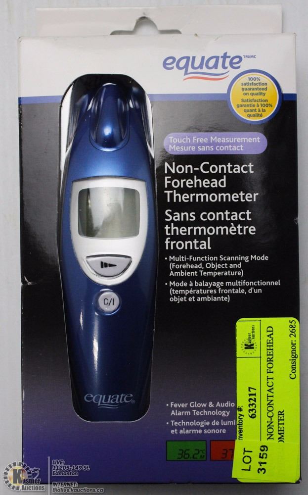 EQUATE NONCONTACT FOREHEAD THERMOMETER