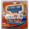 Image 1 : GILLETTE FUSION 12 CARTRIDGES