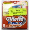 Image 1 : GILLETTE FUSION POWER 8PK BLADE REFILLS
