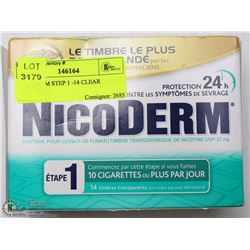 NICODERM STEP 1 -14 CLEAR PATCHES