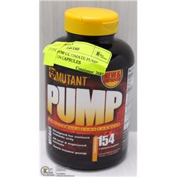 MUTANT PUMP ULTIMATE PUMP FORMULA 154 CAPSULES