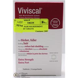VIVISCAL HAIR NOURISHMENT SYSTEM  60 TABLETS