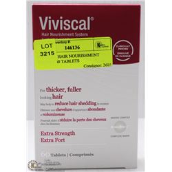 VIVISCAL HAIR NOURISHMENT SYSTEM  60 TABLETS