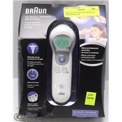 BRAUN NO TOUCH & FOREHEAD THERMOMETER