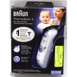 BRAUN THERMOSCAN5 EAR THERMOMETER