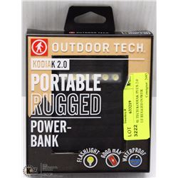 OUTDOOR TECH KODIAK PLUS 2.0 PORTABLE RUGGED POWER