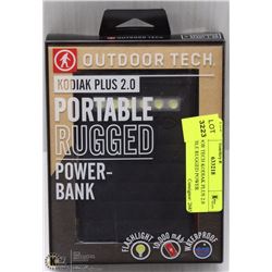 OUTDOOR TECH KODIAK PLUS 2.0 PORTABLE RUGGED POWER