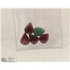 Image 1 : 43-NATURAL EMERALD & RUBY 54CT