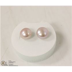 157-FRESH WATER PEARL EARRINGS .925 STERLING