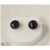 Image 1 : 153-FRESH WATER PEARL EARRINGS .925 STERLING