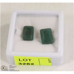 21-NATURAL GREEN EMERALD 14.5CT