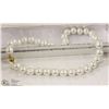 Image 1 : 206-SEA SHELL PEARL NECKLACE 15"
