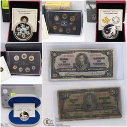 FEATURED ITEMS: COINS AND CURRENCY!