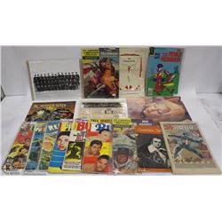 BOX OF VINTAGE AND COLLECTABLE, COMICS, 1950S