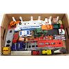Image 1 : FLAT OF COLLECTABLE TOY TRUCKS AND CARS