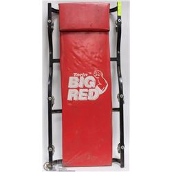TORIN BIG RED CREEPER WITH NEW CASTORS