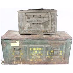 METAL MILITARY BOXES