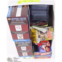 BOX OF OVER 300 HOCKEY CARDS INCL CROSBY, OVECHKIN