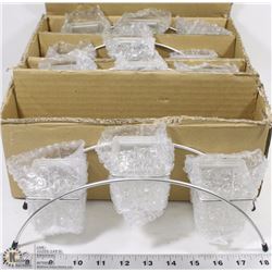 FOUR  3PC HOME DECOR CANDLE HOLDERS AND STANDS