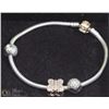 Image 1 : AUTHENTIC STERLING SILVER PANDORA BRACELET WITH