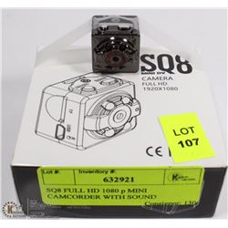 SQ8 FULL HD 1080P MINI CAMCORDER WITH SOUND
