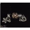 Image 1 : 3 AUTHENTIC PANDORA CHARMS ONE IS SS ROSE GOLD,