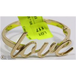KATE SPADE "LOVE " BRACELET